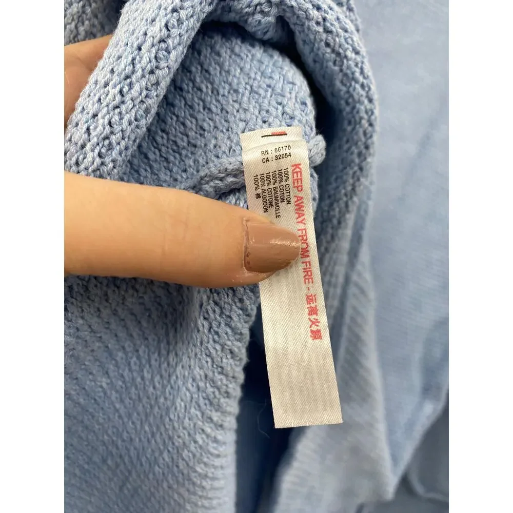Free People XS light blue hailee sweater set